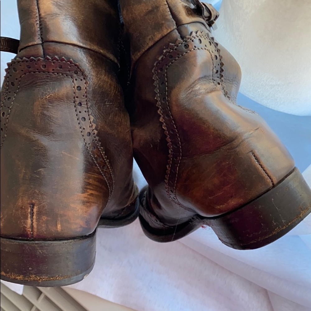 Auth BURBERRY Riding boots - Picture 5 of 7